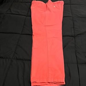 Salmon color casual slacks. Size 40W x 30L